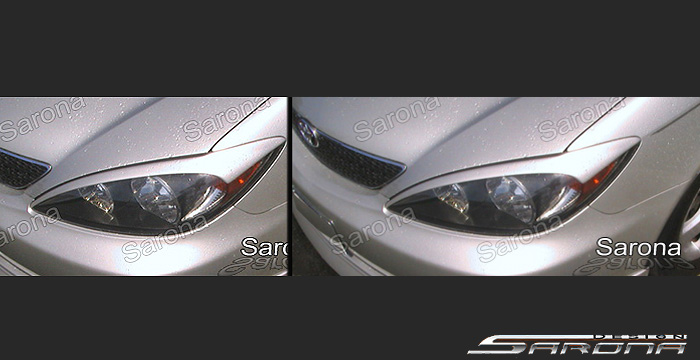 Custom Toyota Camry Eyelids  Sedan (2002 - 2006) - $79.00 (Manufacturer Sarona, Part #TY-005-EL)